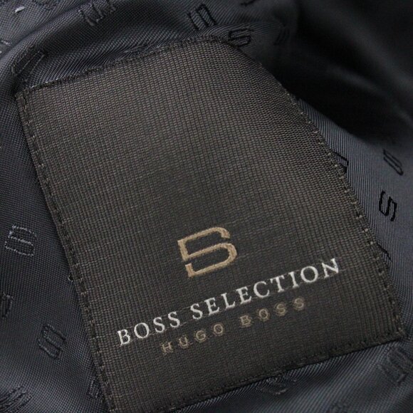 Hugo Boss Blazer Mens Gray Plaid Boss Selection Two Button Front Drago Lined 38R - Picture 6 of 11